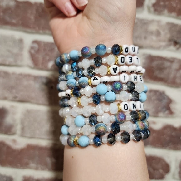 Taylor Swift Midnights Handmade Friendship Bracelet Set Of 10 - Picture 14 of 15